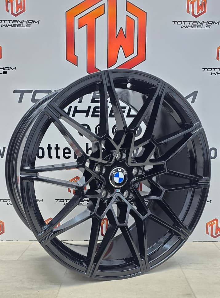 20" BMW 826M STYLE ALLOY WHEELS black 5X112