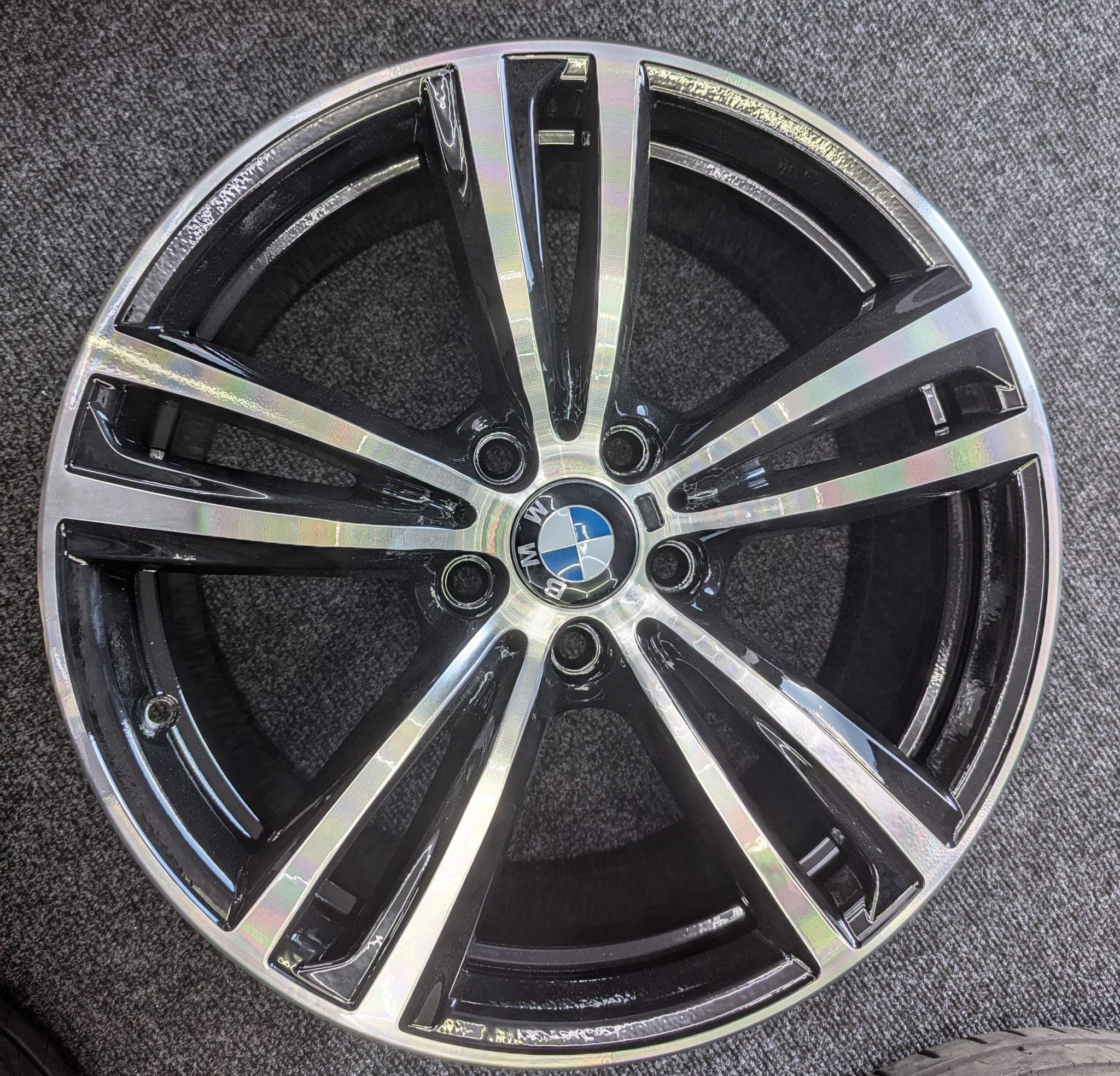 19" GENUINE BMW 442M ALLOY WHEELS RECONDITIONED (SINGLE REAR) BMF