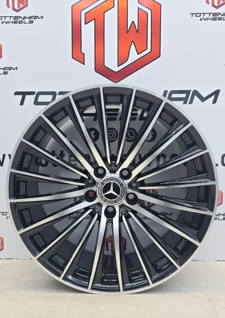 19" Mercedes TURBINE Style (3) BMF with tyres and alligator (Copy)