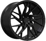 SET OF 4 BRAND NEW 20" TF831 STYLE ALLOY WHEELS GLOSSY BLACK 5X112